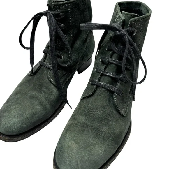 n.d.c. Made By HandSunday Boot in Nubuck Leather Lace Up 39